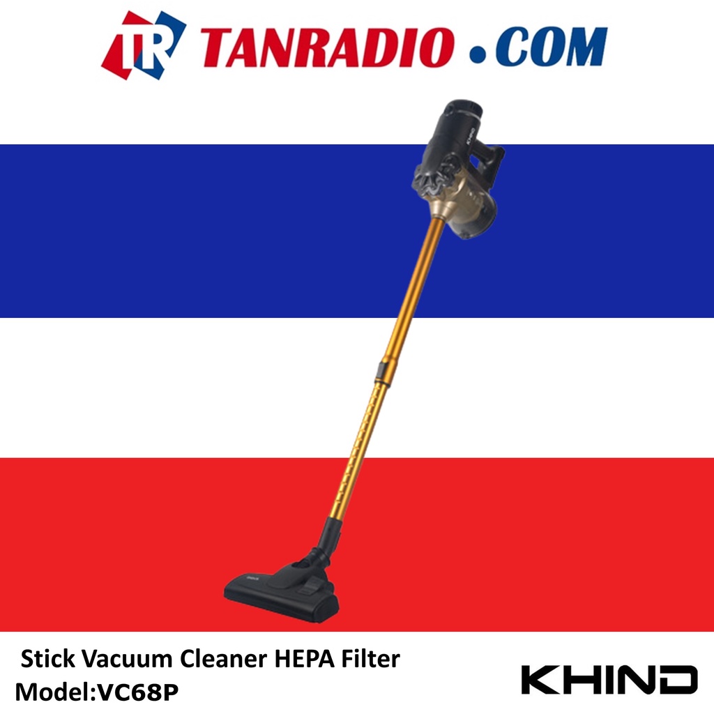 Khind Vacuum Cleaner VC68P VC66B Stick Vacuum Shopee Malaysia