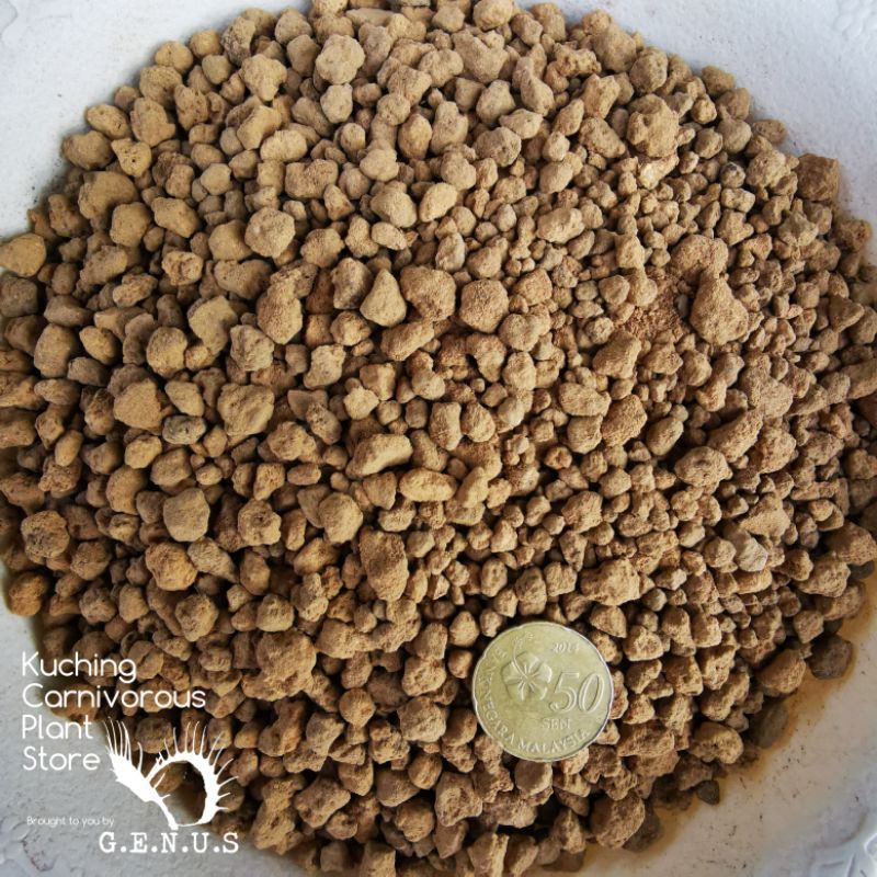 Ryusen Akadama Soil 龙泉赤玉土 3 6 mm ( Super hard akadama 超硬质赤玉土