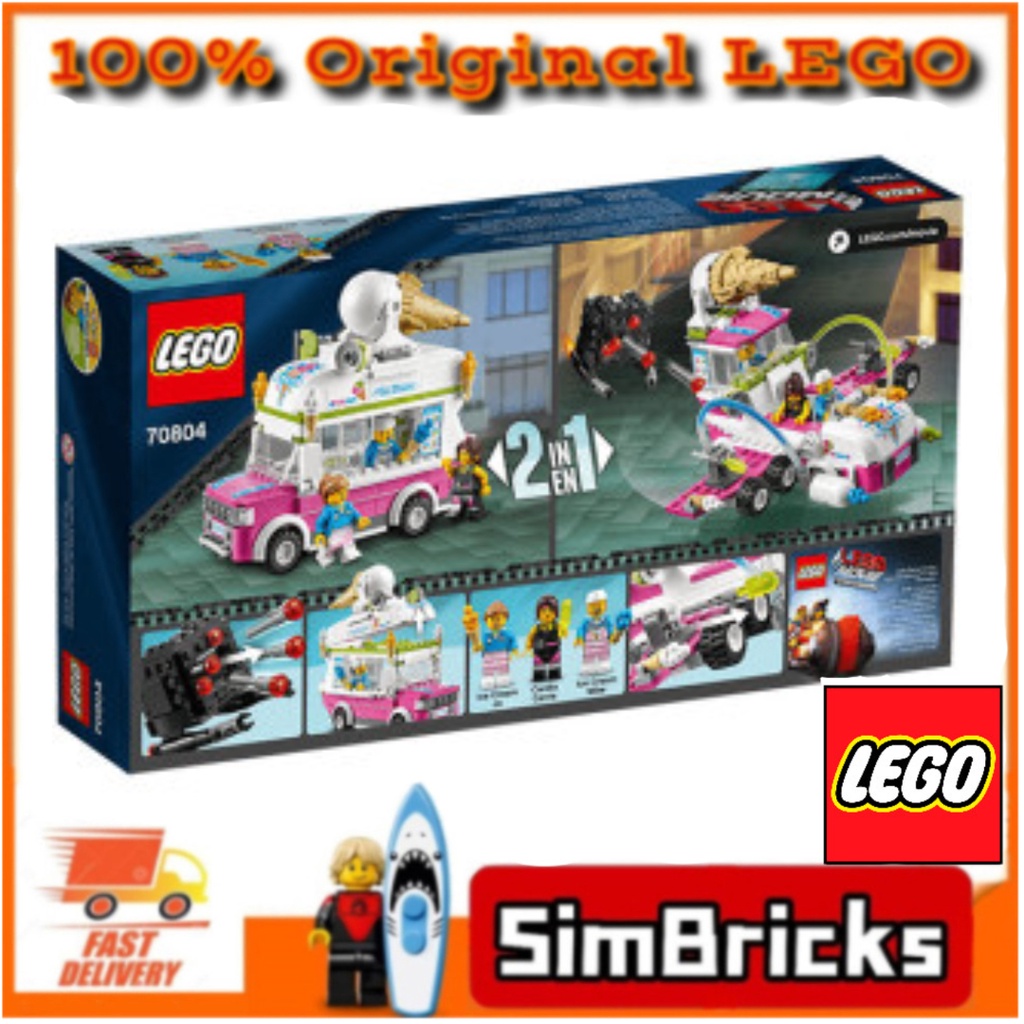 LEGO® 70804 2 in 1 Ice Cream Machine LEGO® MOVIE™ Shopee Malaysia