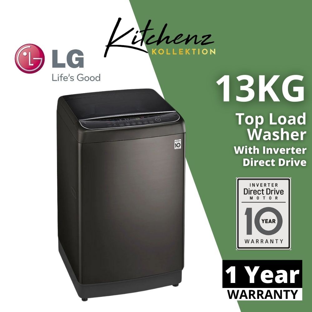 LG Washing Machine 13kg Top Load Washer with Inverter Direct Drive