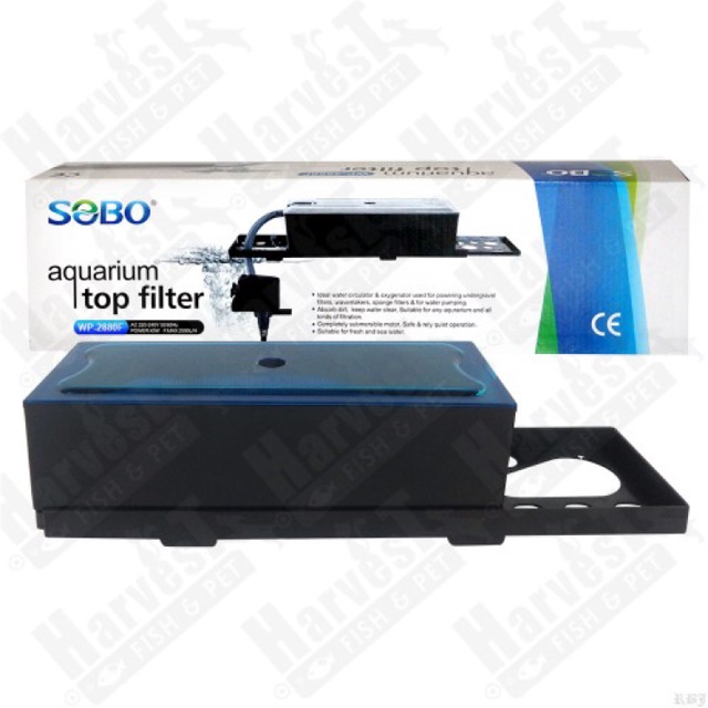 SOBO WP2880F Aquarium Top Filter Set With Pump Shopee Malaysia