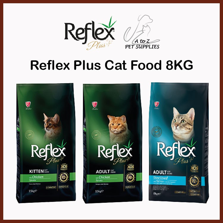 Reflex Plus Dry Cat Foods 8kg Shopee Malaysia