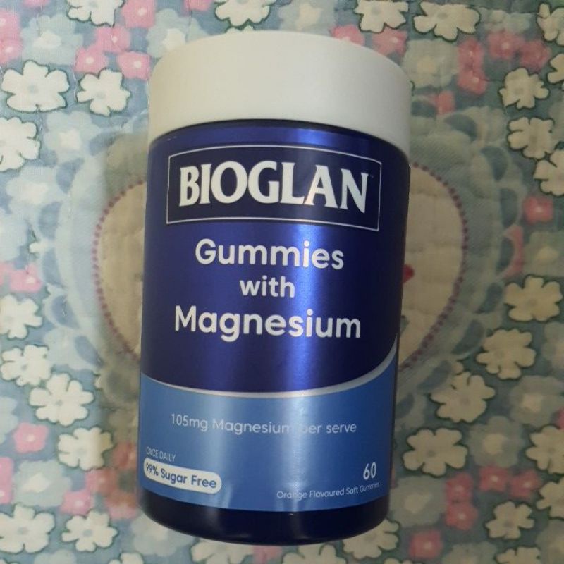 Bioglan Gummies With Magnesium 105mg 60s (Expiry Date10/2023) Shopee