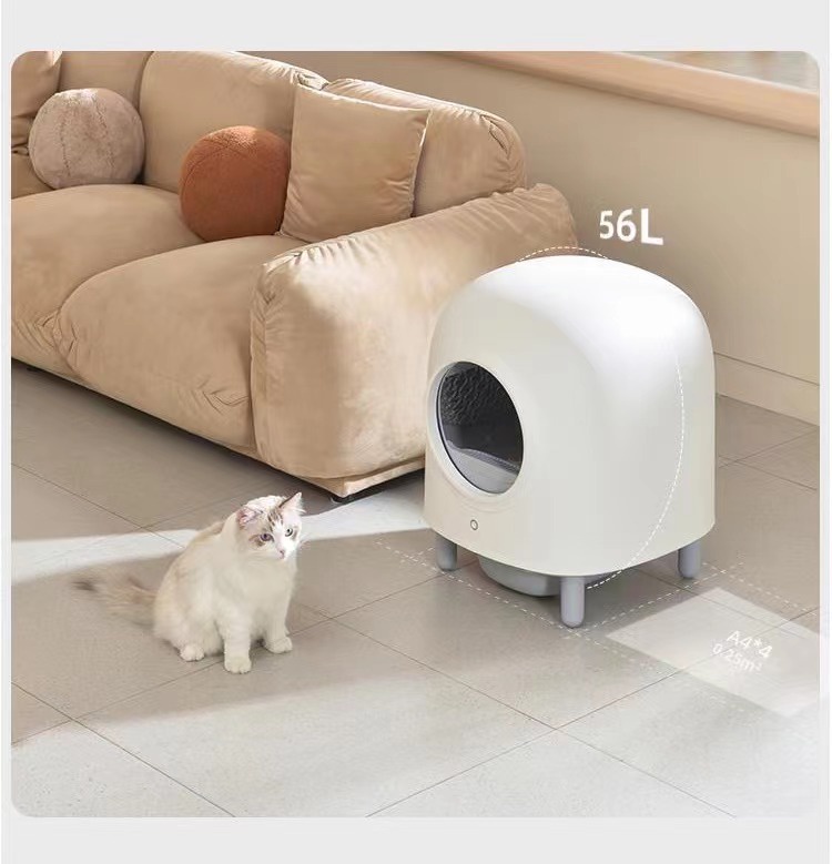 Latest New Smart PETREE Pet Cat Toilet Fully Automatic Cat Litter Basin