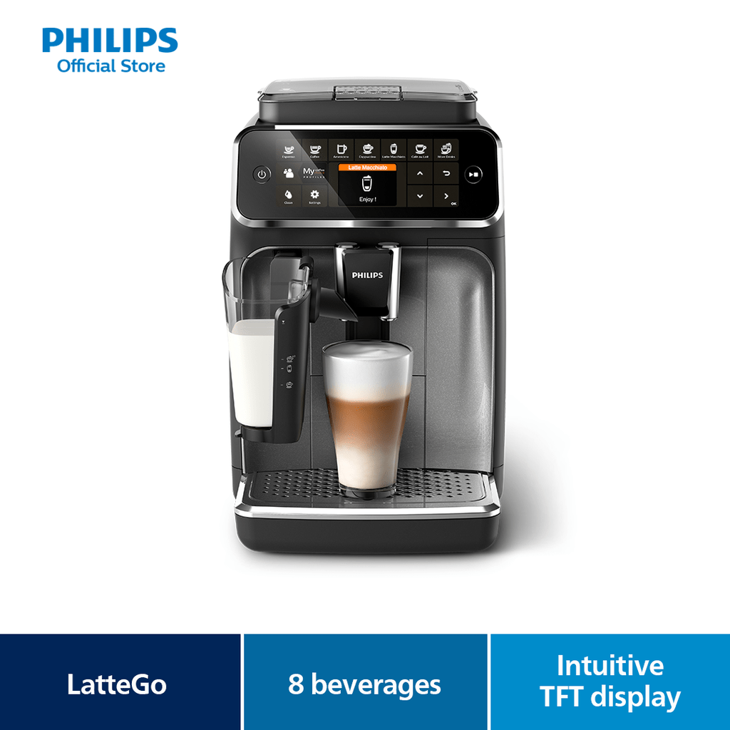 Philips 4300 Series Fully Automatic Espresso Machines EP4346 EP4346