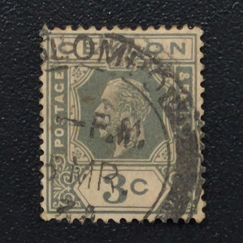 1922 Stamp CeylonUnique Used Stamp3c King VDefinitive Series