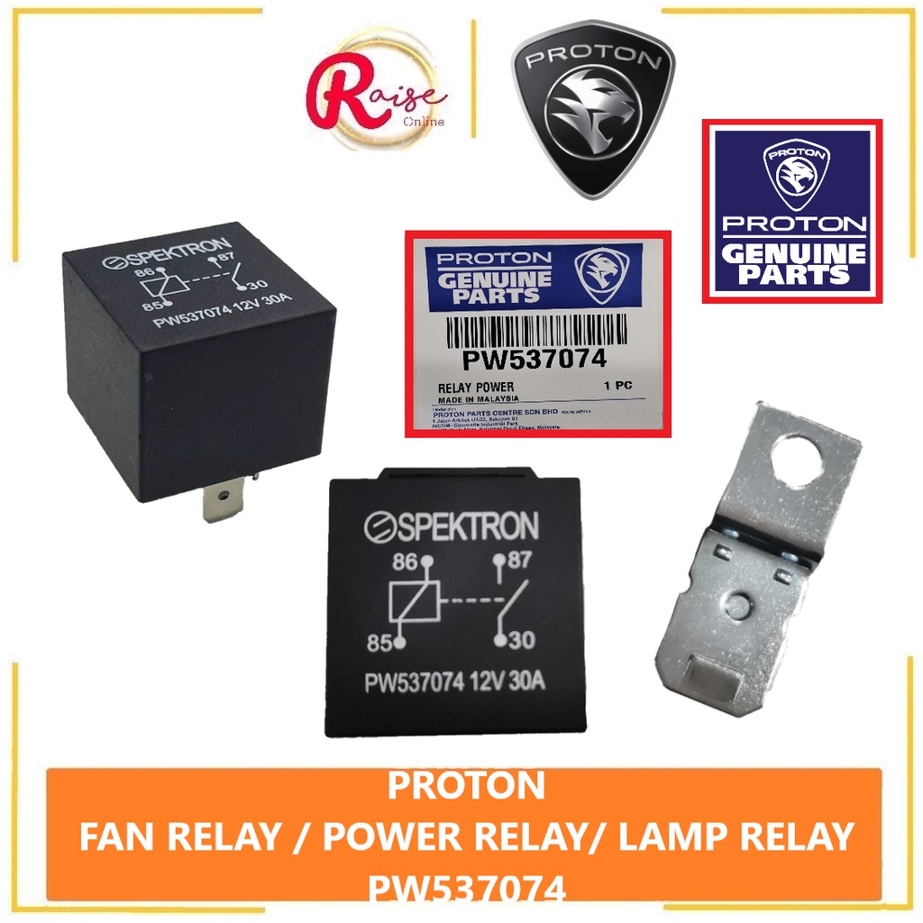 Original Lamp Relay Power relay Fan Relay proton wira gen2 saga blm 4pin 12v30a starter relay