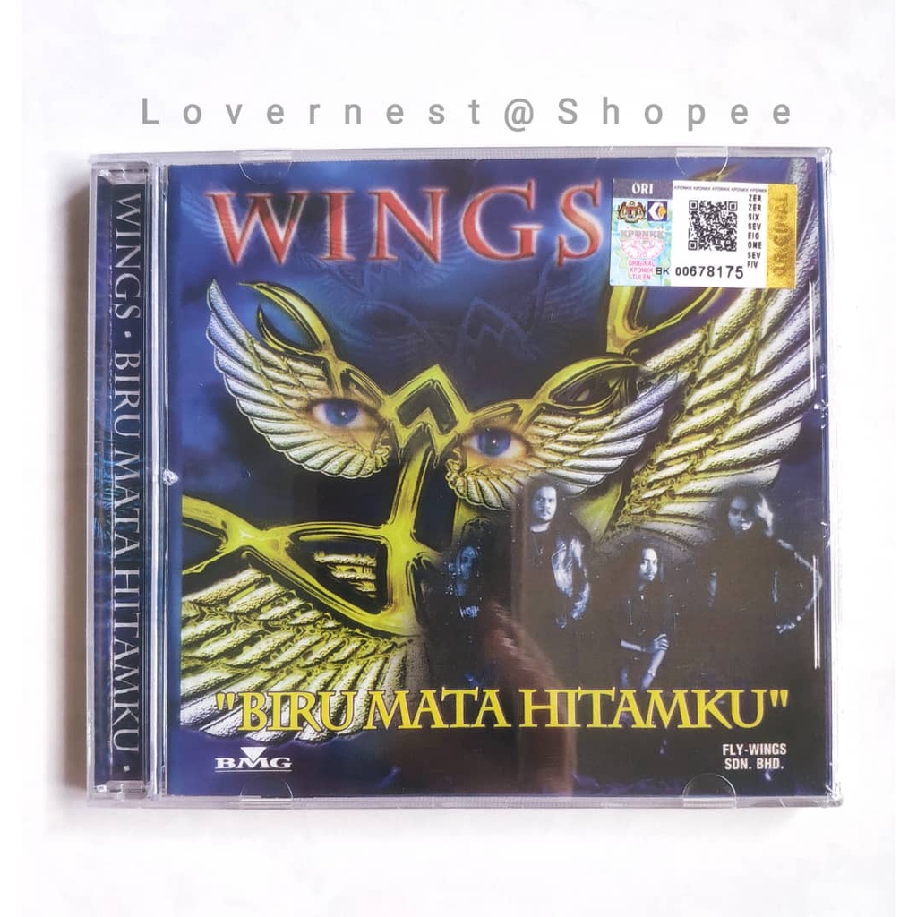 Wings Biru Mata Hitamku CD Album Shopee Malaysia