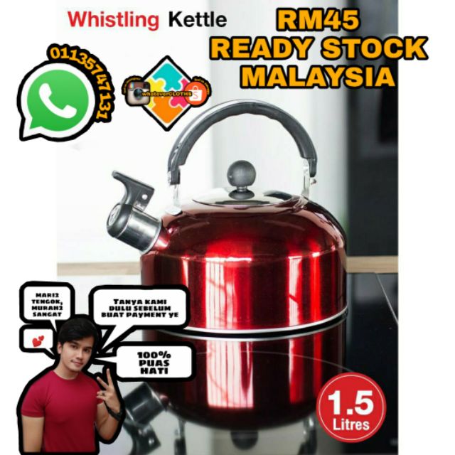 TRADITIONAL WHISTLING KETTLE (MALAYSIA) Shopee Malaysia