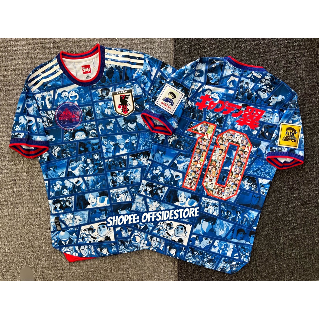 READY STOCK Japan Anime Jersey PLAYER ISSUE Japan Home Tsubasa Jersey