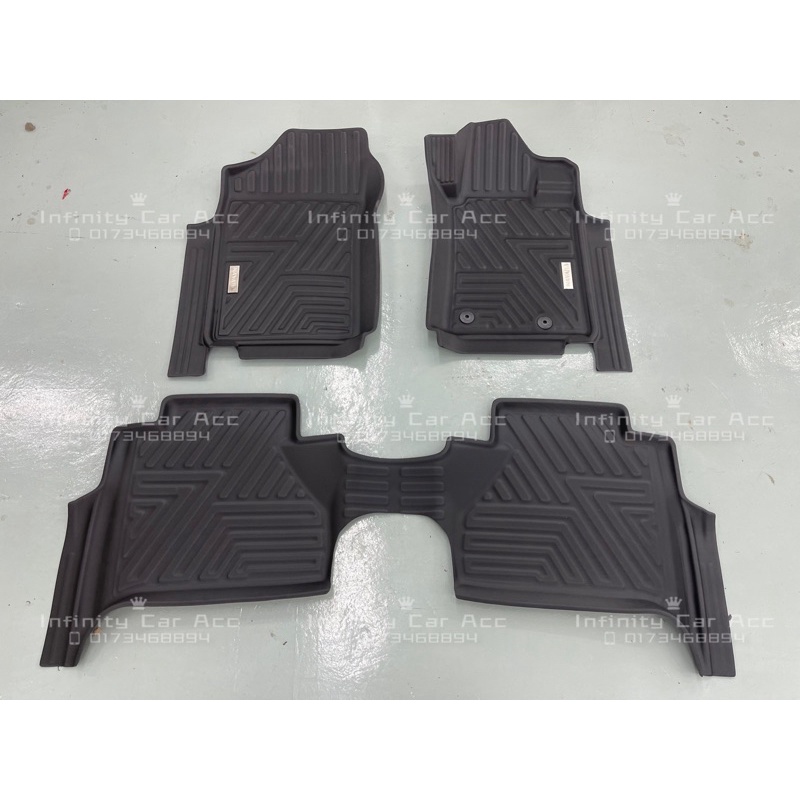 Nissan Navara Np300 / Navara 2021 Pro4x Carpet Rubber Mat Shopee
