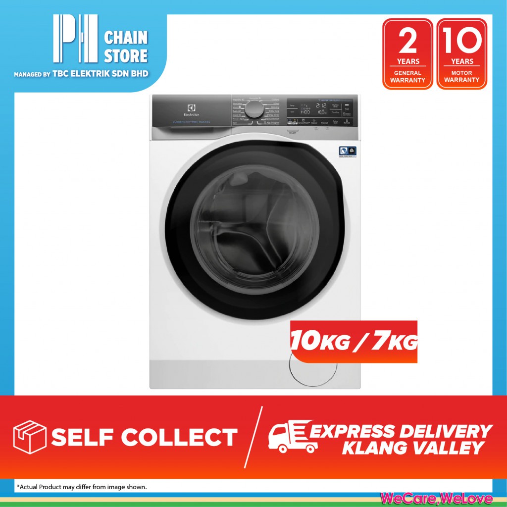 ELECTROLUX EWW1042AEWA 10kg/7kg UltimateCare™ 900 Front Load Washer Dryer (SELF COLLECT/EXPRESS