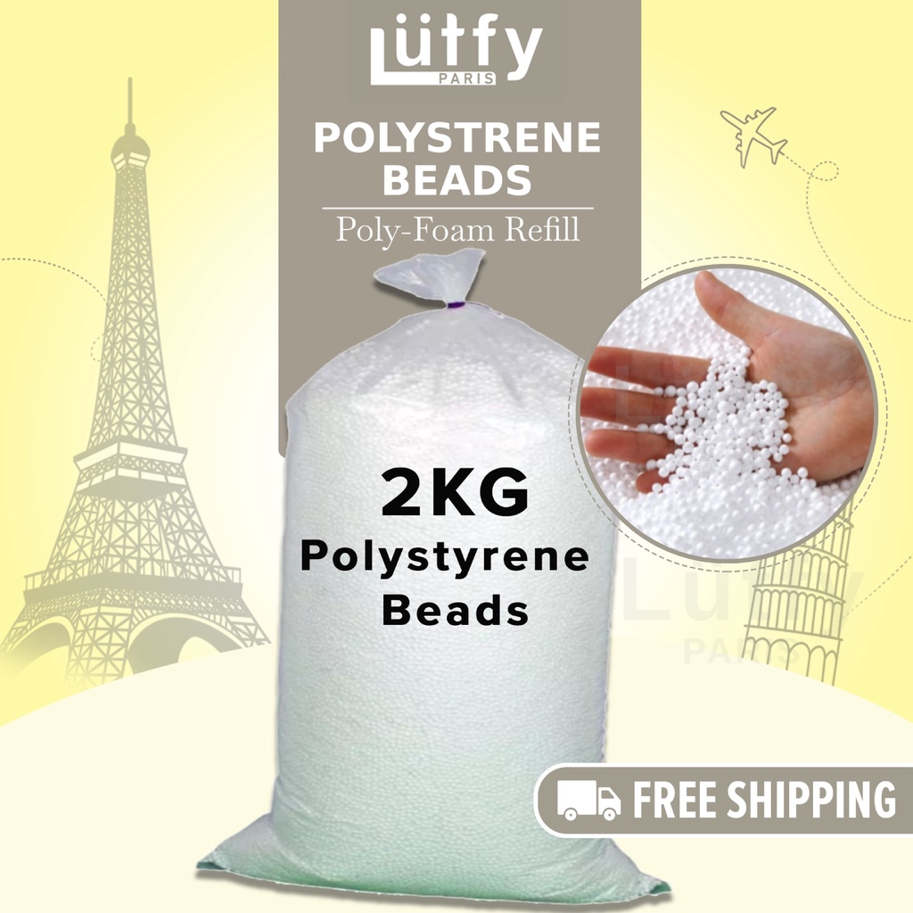 [READY STOCK] Bean Bag Refill Beads Polystyrene Poly Foam Biji Kabus