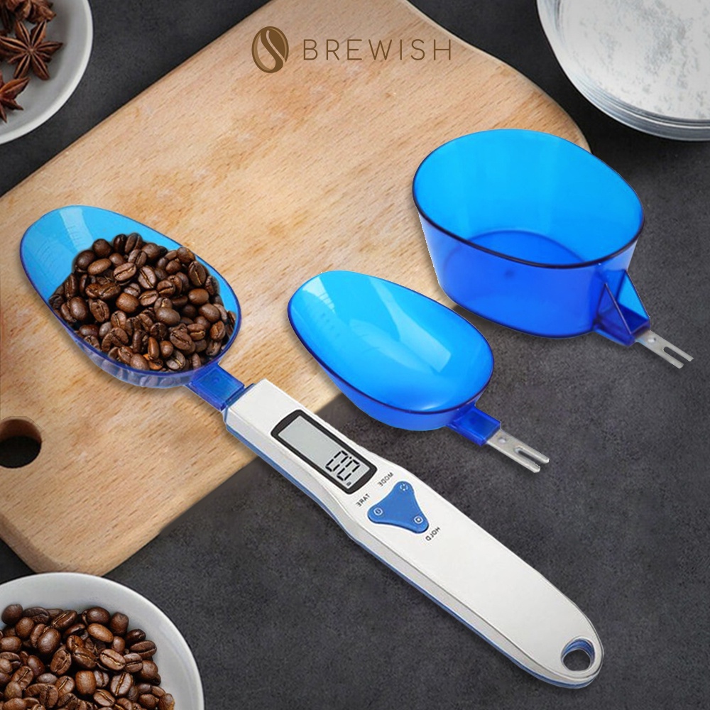BREWISH Barista 3 Spoon Scale Coffee Scale 0.1g 500g Accurate