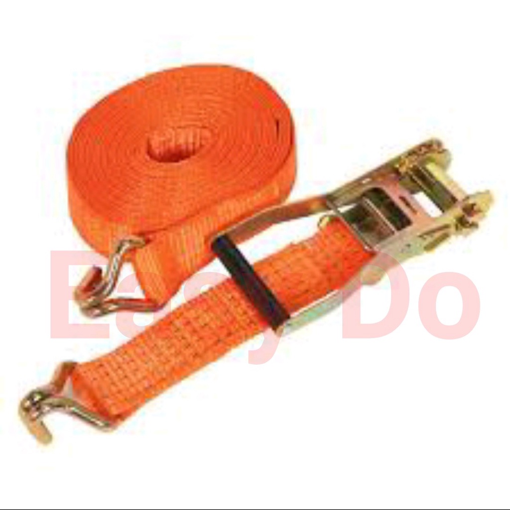 2" X 10M X 2TONS HEAVY DUTY LORRY RATCHET STRAP TIEDOWN WITH METAL