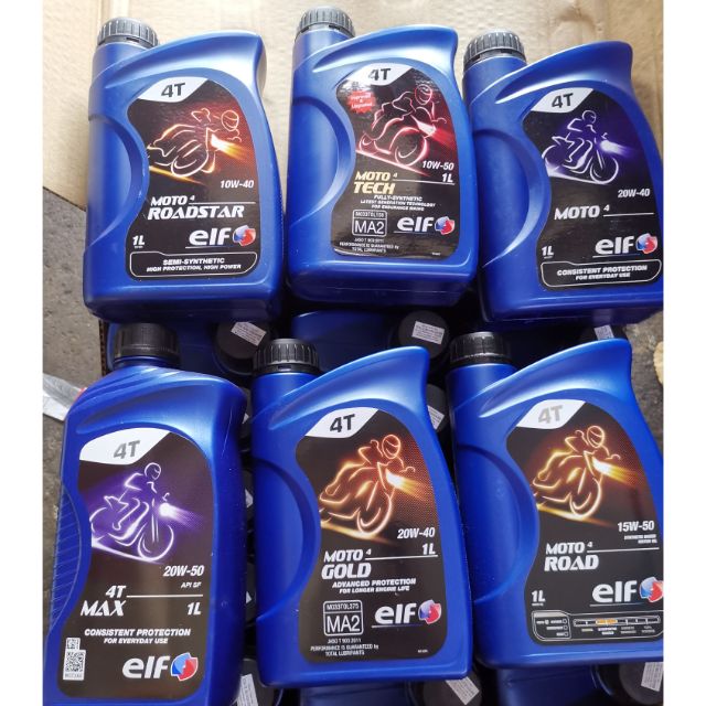 ELF 4TOIL Motorcycle Engine oil ELF Engine Oil Shopee Malaysia