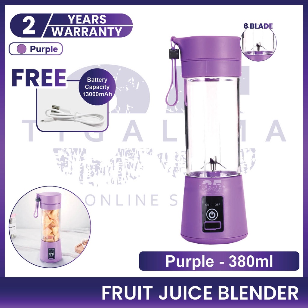 Wireless Portable Fruit Juice Blender 300ml / 380ml Electric Blender