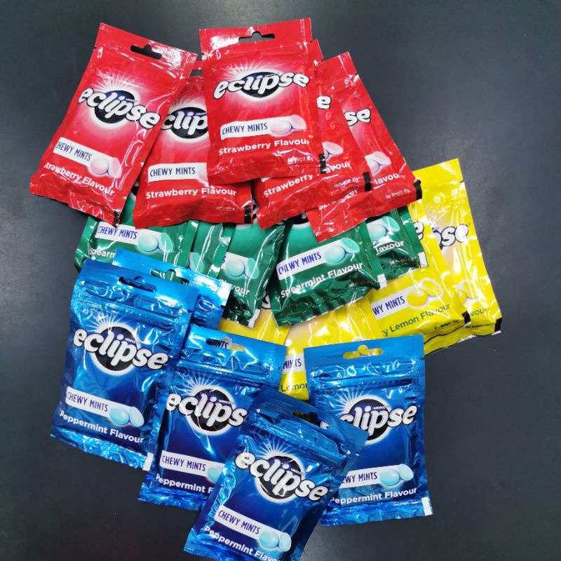 [WHOLESALE SPECIAL] WRIGLEY'S ECLIPSE CHEWY MINTS 20PACKS OUTER BOX