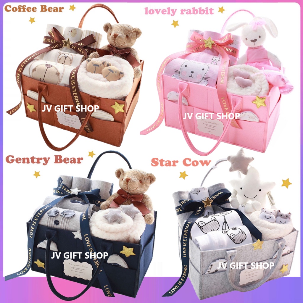 🔥READY STOCK🔥Newborn Baby Hamper Gift Set / Hadiah Bayi Comel / Gift