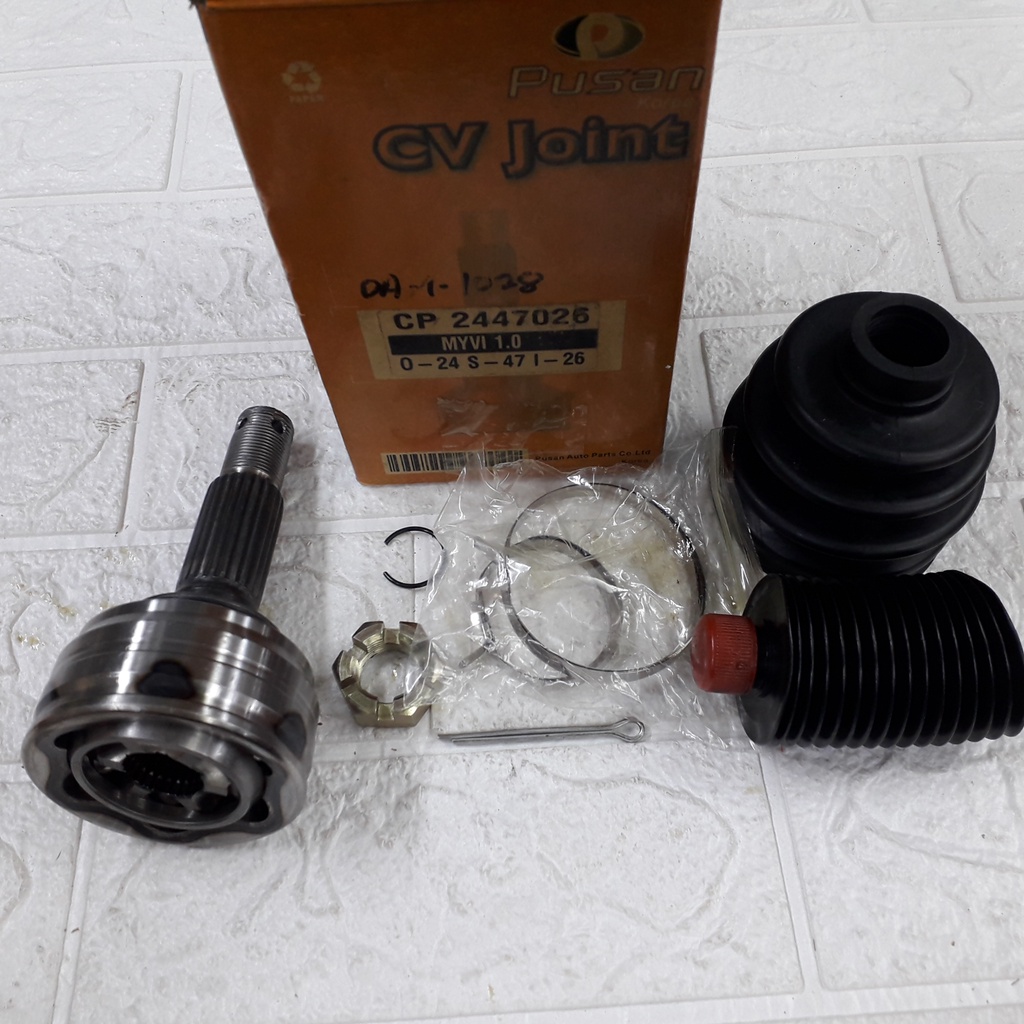 (PUSAN CP2447026) CV JOINT DRIVE SHAFT FOR (26 teeth) PERODUA MYVI 1.0