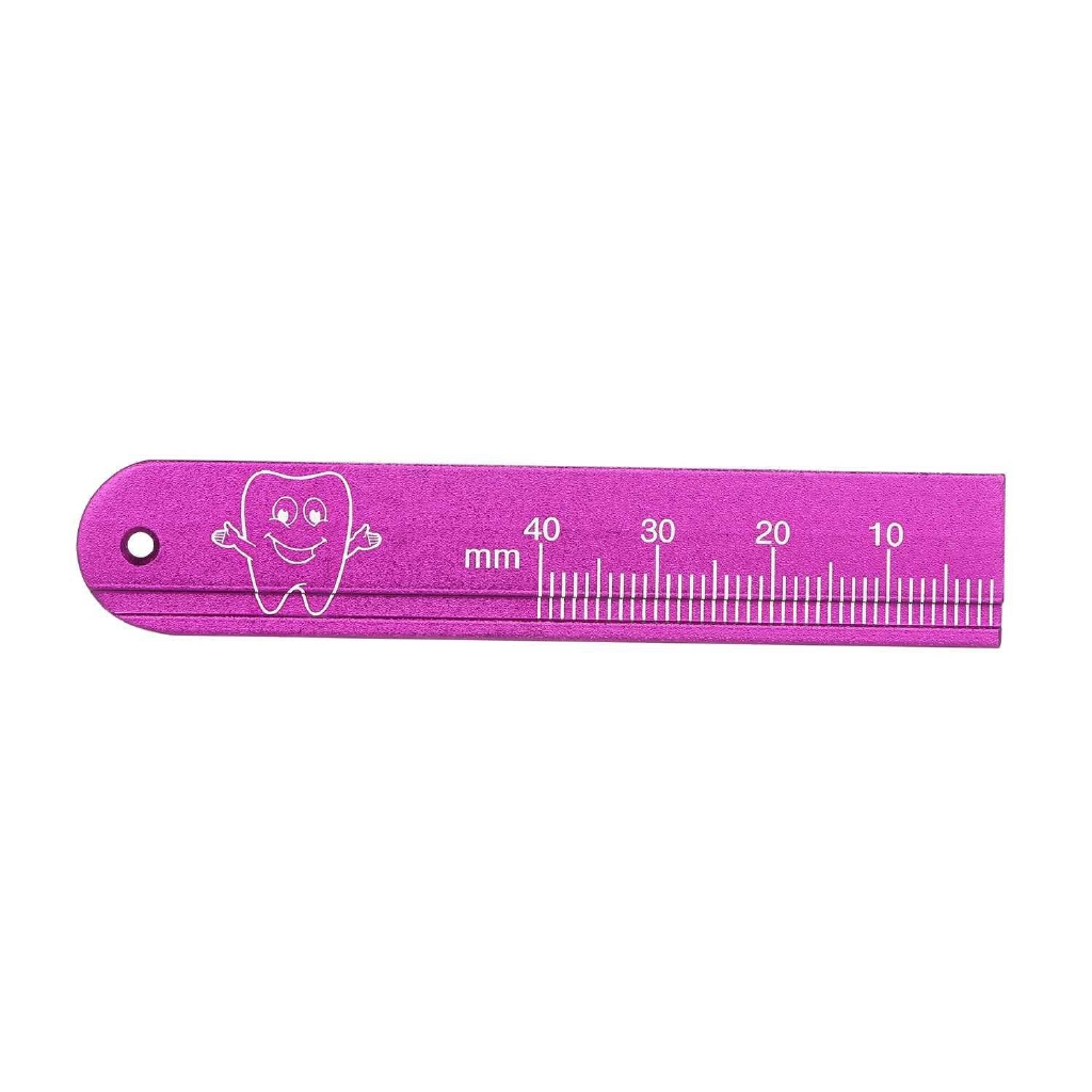 Aluminum Dental Endodontics Rulers Span Measure Scale Finger Rulers