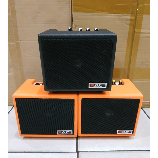 Raf Brand Mini Guitar And Bass Amp 4 Inch Size Amply Amplifier Shopee