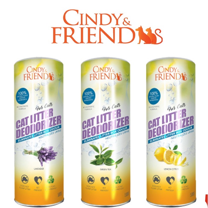 Cindy Friends Cat Litter Deodorizer Powder 500g Shopee Malaysia