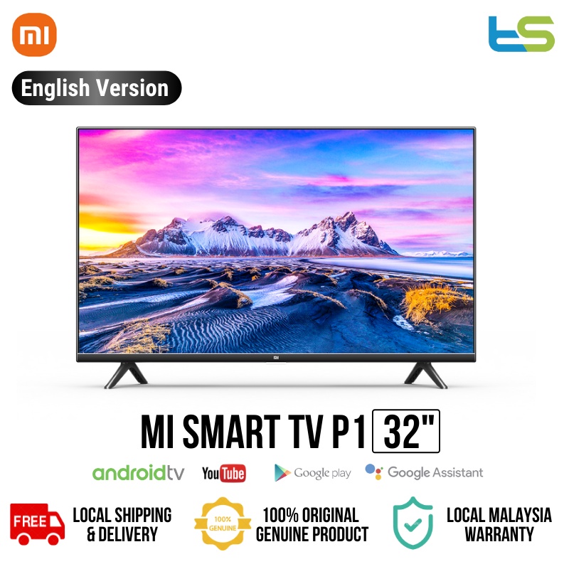 Xiaomi Mi Smart TV 4A / P1 32" 43" Builtin TV Box WiFi PatchWall MIUI