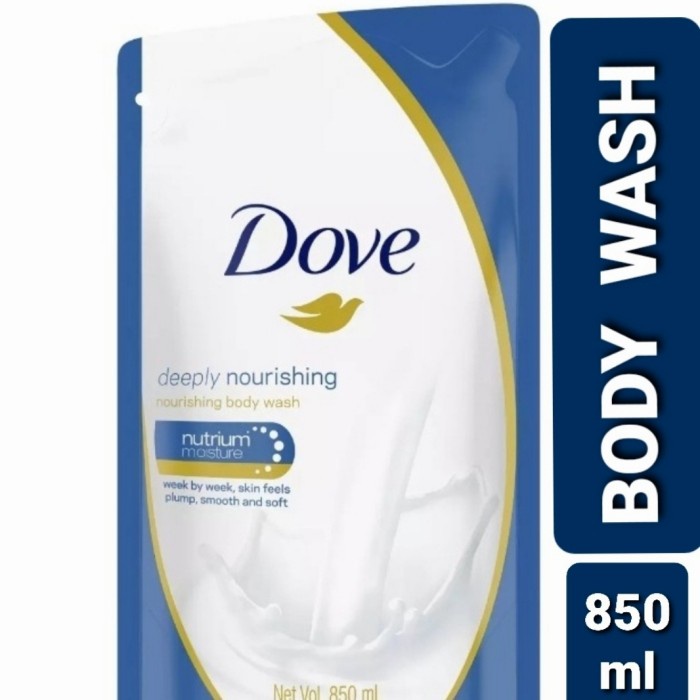 Dove Deeply Nourishing Body Wash Liquid Bath Soap 850 ml 850ml Shopee