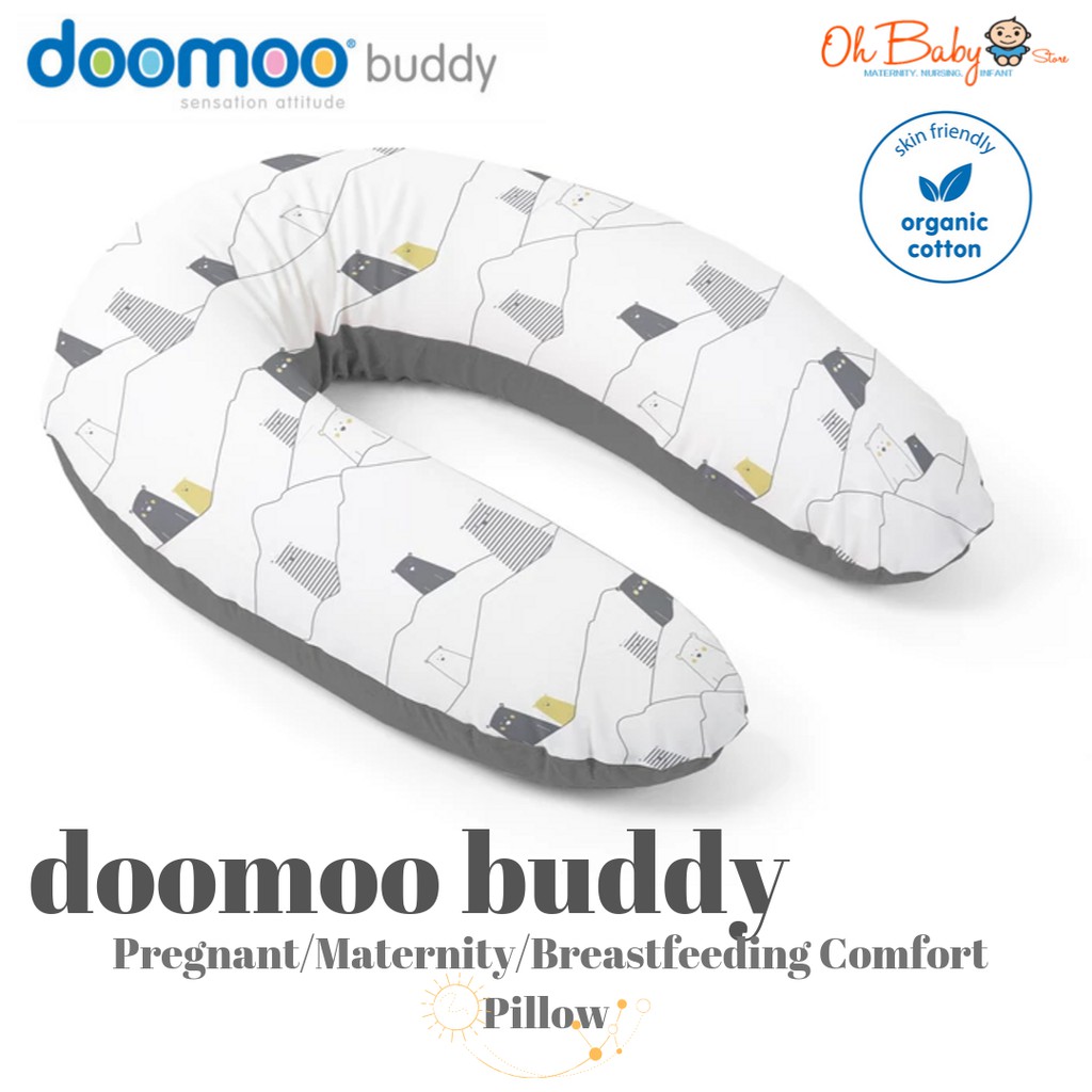 Doomoo Buddy Pregnant/Maternity/Breastfeeding Comfort Pillow For Mummy