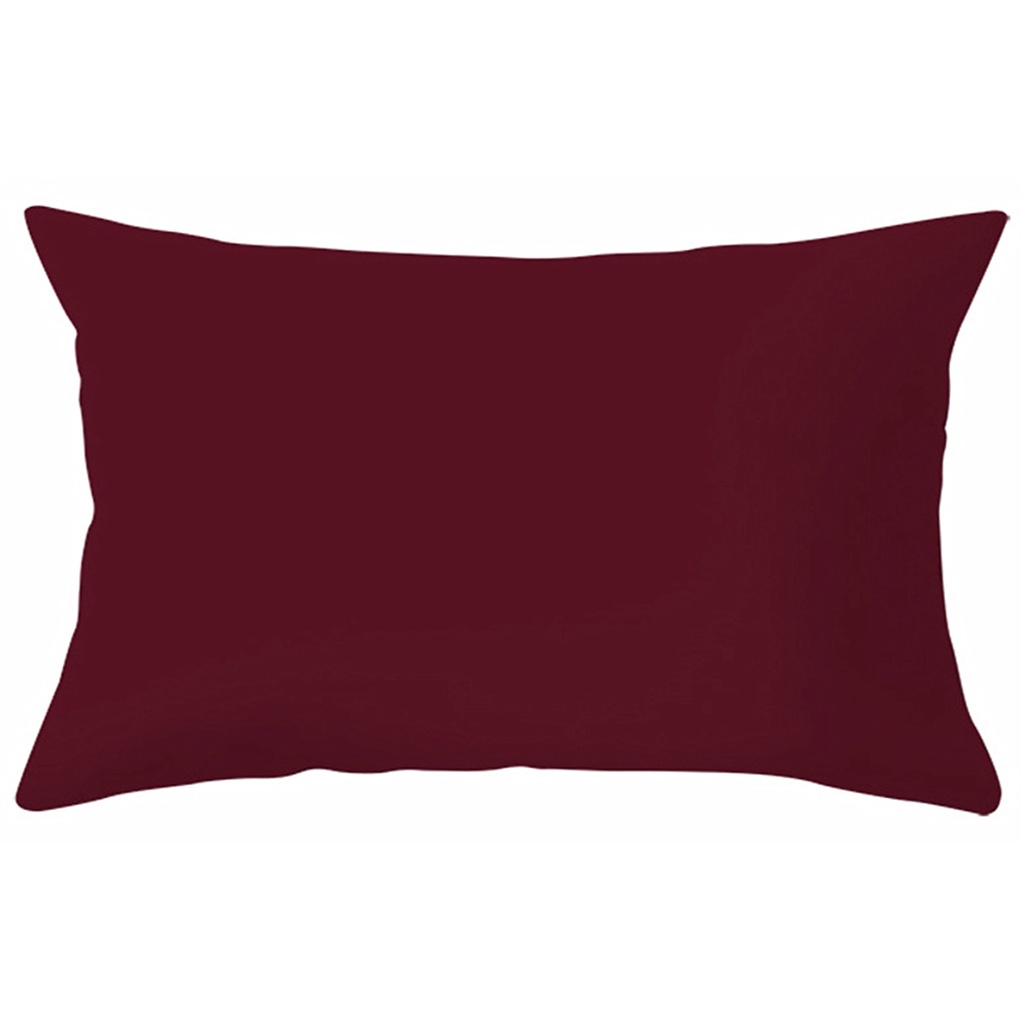 Rectangle Double sided Cushion cover 30×50.40×60.Short plush solid