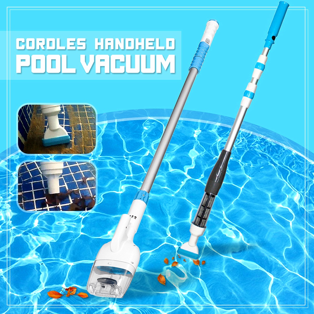 Swimming Pool Rechargeable Vacuum Handheld Cordless Vac Above Ground