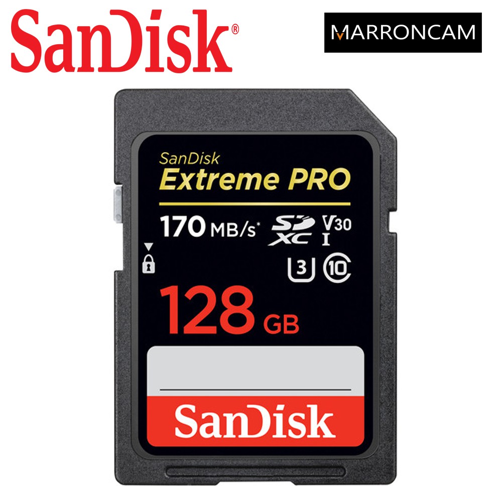 SanDisk 128GB Extreme PRO UHSI SDXC Memory Card Shopee Malaysia