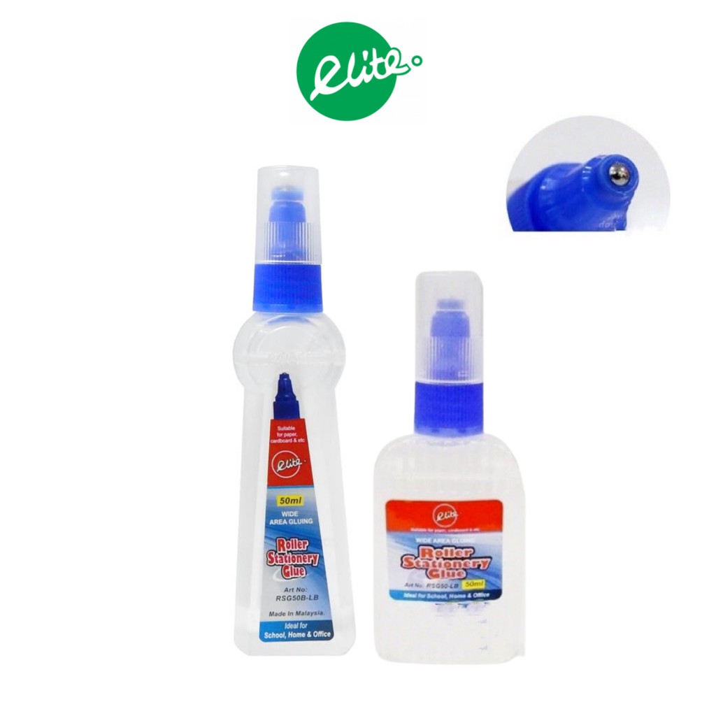 Elite Roller Stationery Glue 50ML (1PC) Shopee Malaysia