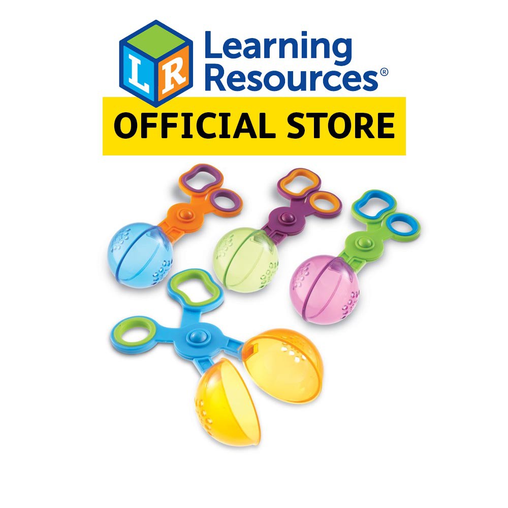 Learning Resources Handy Scoopers (Set/4) Age 37, Fine Motor Tool