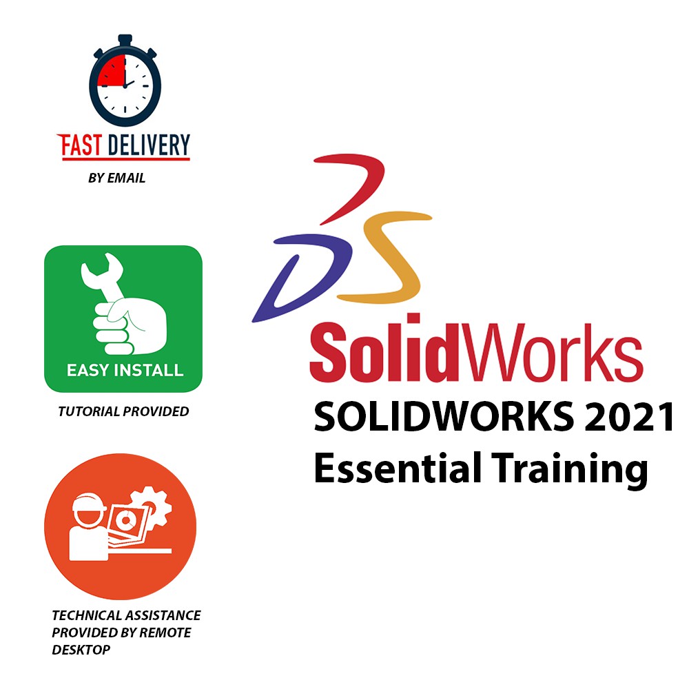 SOLIDWORKS 2021 Essential Training Course Shopee Malaysia