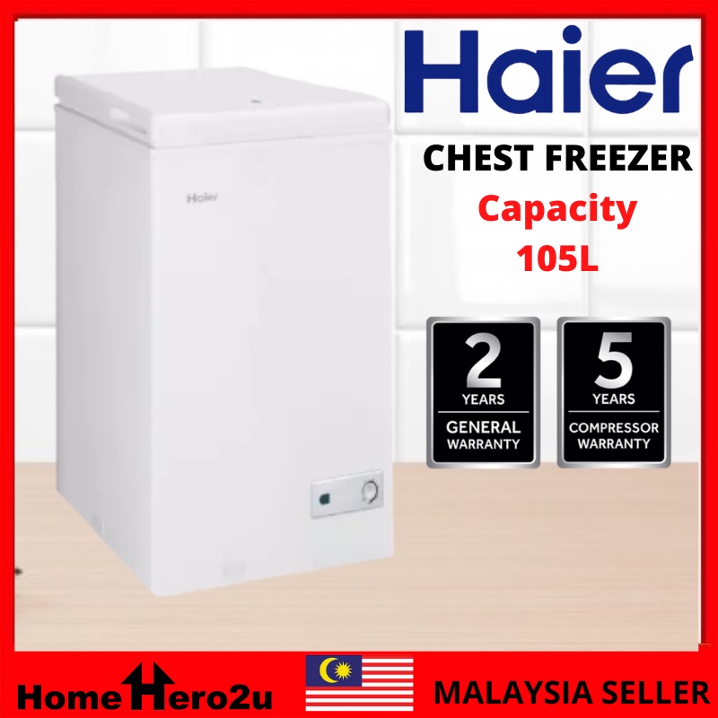 Haier BD138HP (105L) 6in1 Chest Freezer Convertible Fridge Homehero2u (714 days delivery