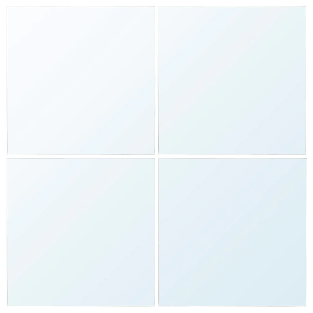 ORIGINAL IKEA LOTS MIRROR 4PCS CERMIN IKEA/ CERMIN DINDING 30x30 cm