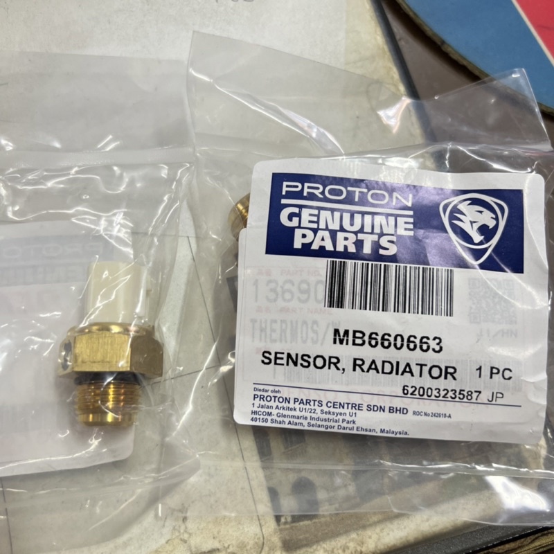 PROTON WIRA RADIATOR FAN SWITCH (ORIGINAL) MB660663 Shopee Malaysia