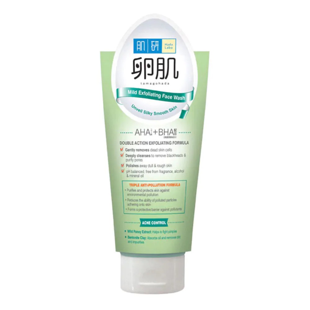 x1 Hada Labo AHA+BHA Face Wash (Acne Control) 130g Shopee Malaysia