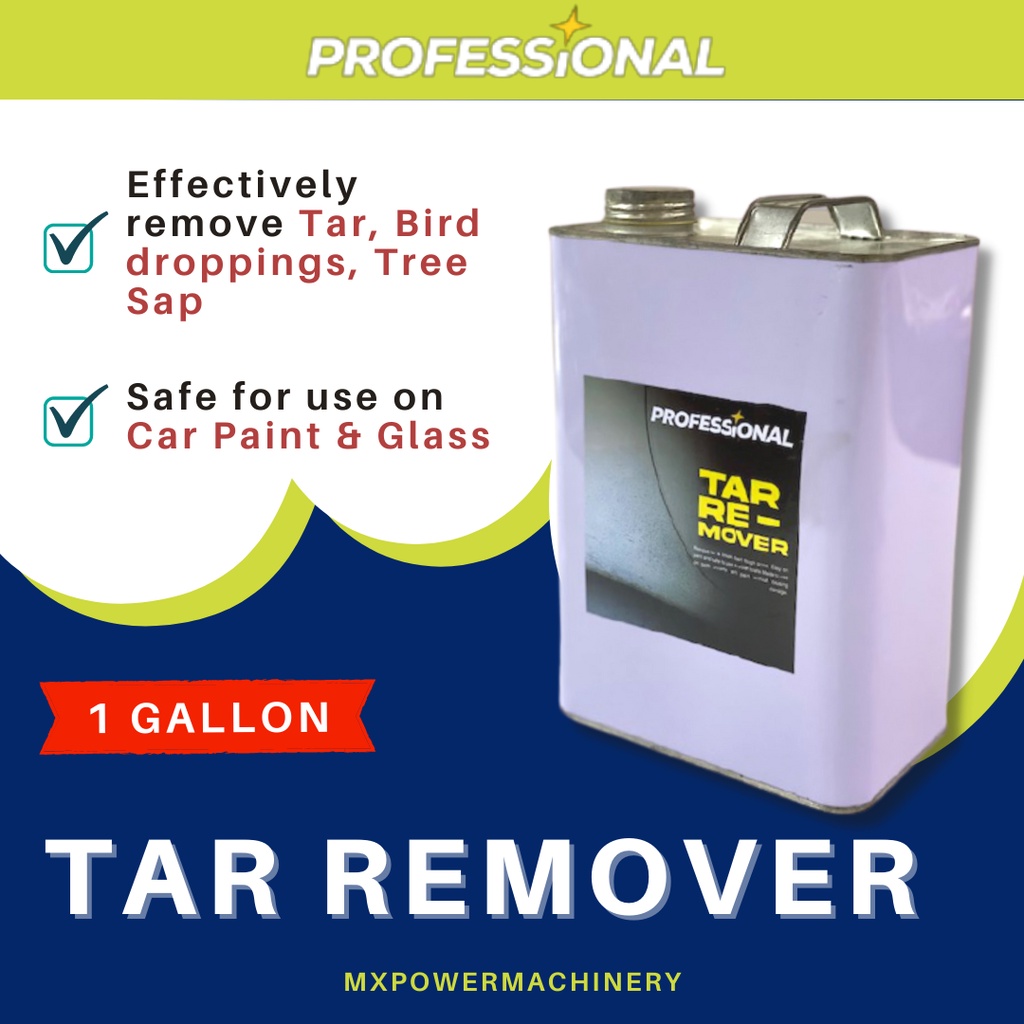 PROFESSIONAL Tar Remover (1 Gallon) Tar Bugs & Tree Sap Remover 4L
