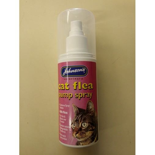 Johnson's Cat Flea Pump Spray 100ml Shopee Malaysia
