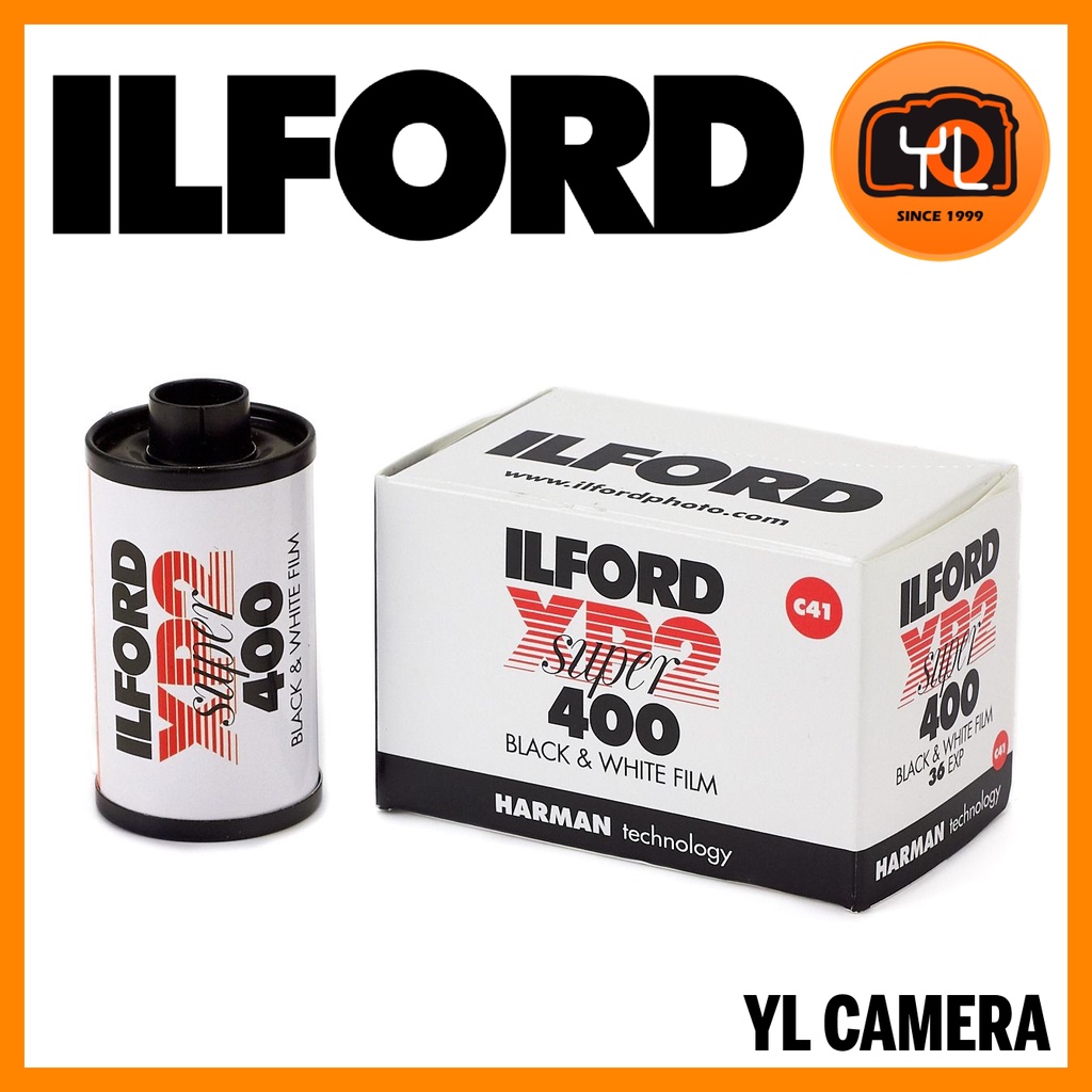 ILFORD XP2 SUPER Black and White Film (35mm Roll Film, 36 Exposures