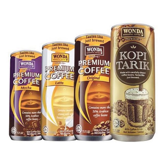 WONDA COFFEE TIN 240ML Shopee Malaysia