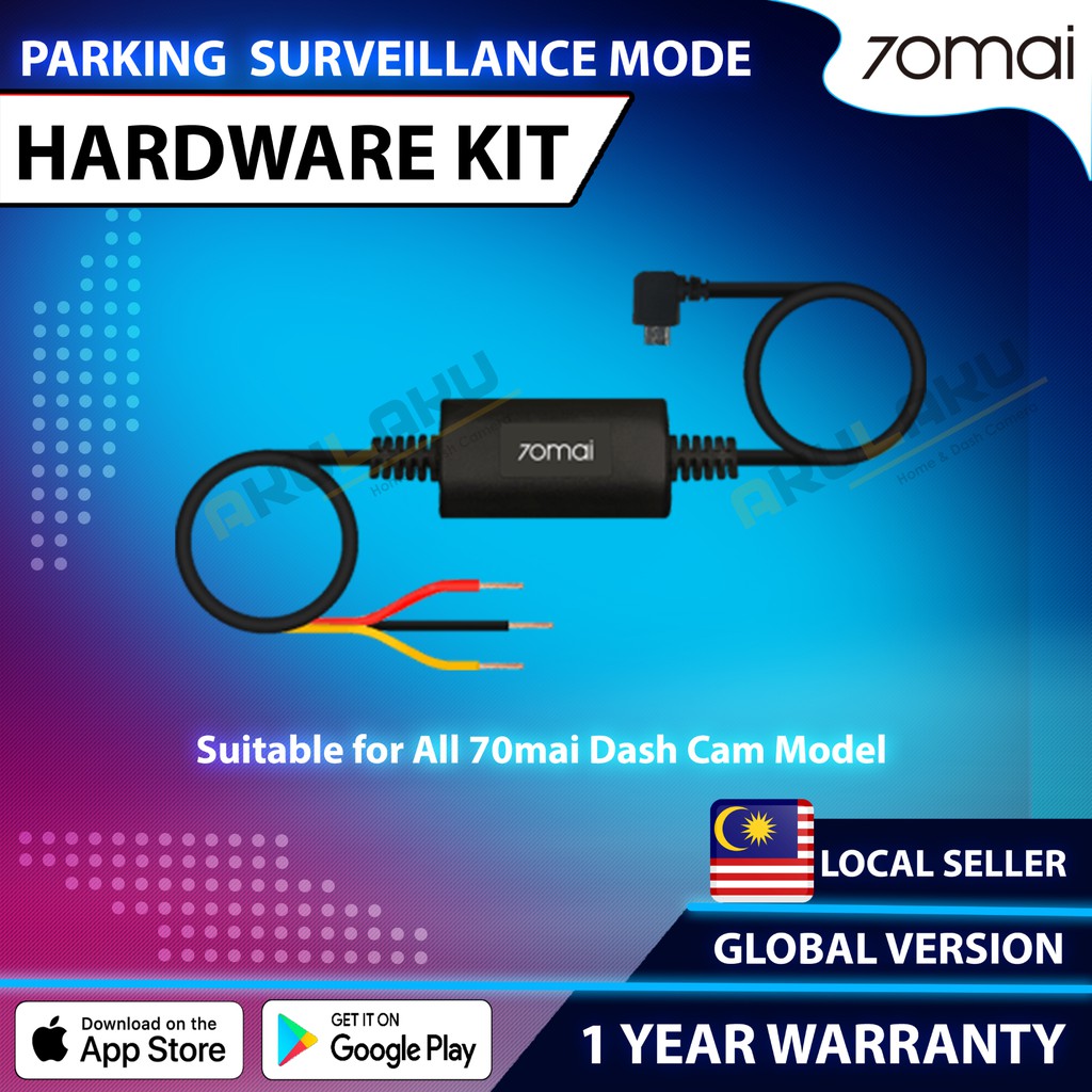 70mai Hardware Kit Car Buck Line Parking Surveillance Cable for 70mai