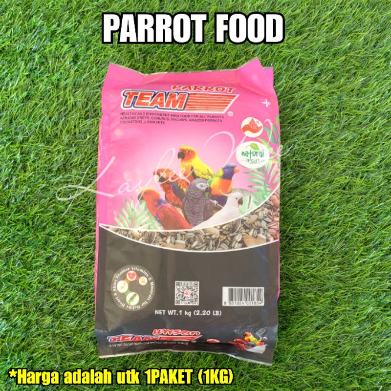 PARROT FOOD 1KG (ALL PARROT) Shopee Malaysia