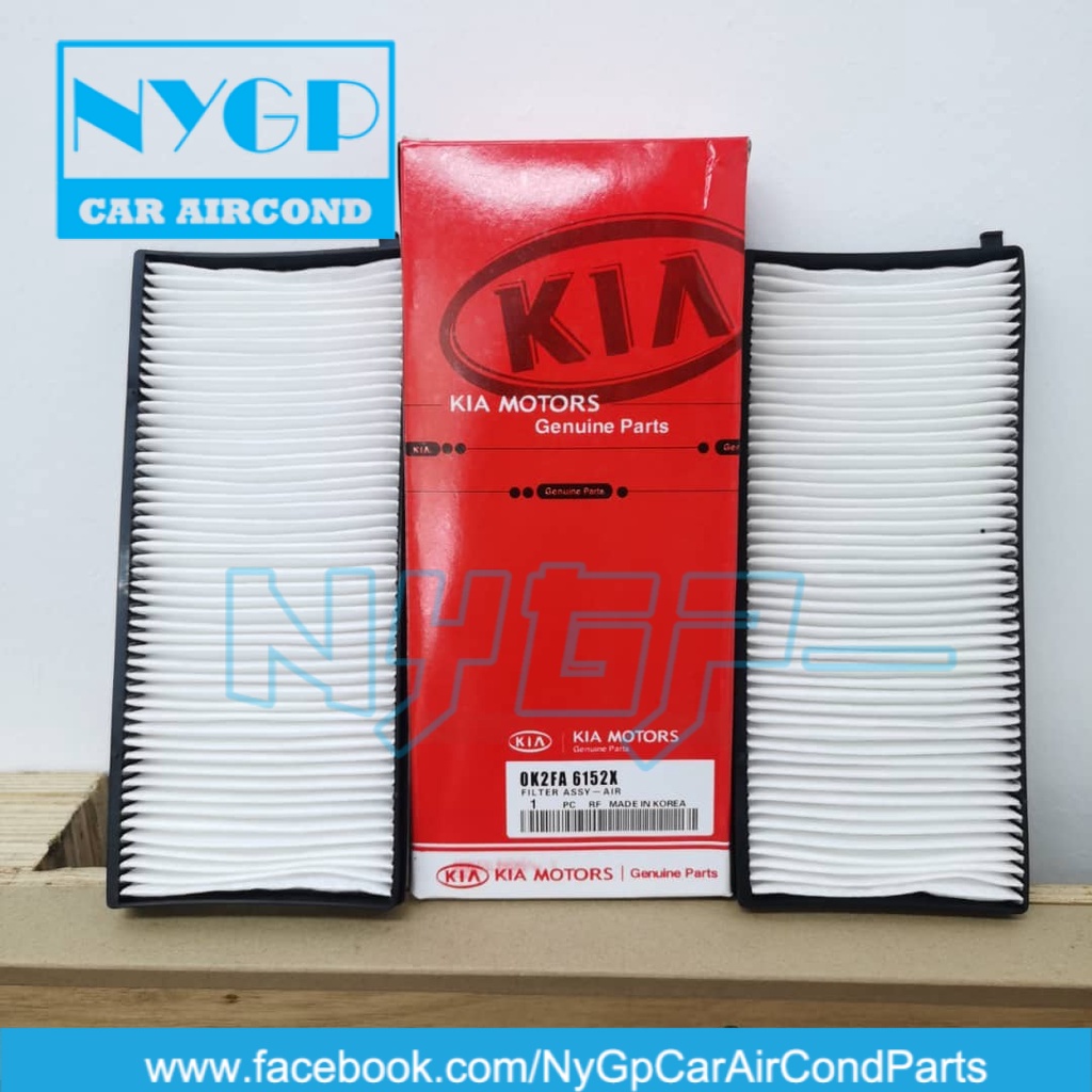 🍁ORIGINAL / OEM 🍁Kia Carens II, Naza Citra Aircond Cabin Blower Air Filter SET (2pcs) NYGP
