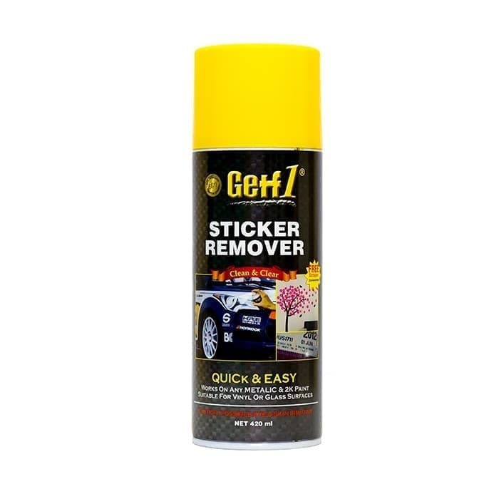 Getf1 sticker Remover Cleaning sticker/Glass Stain sticker/Paint 420ml