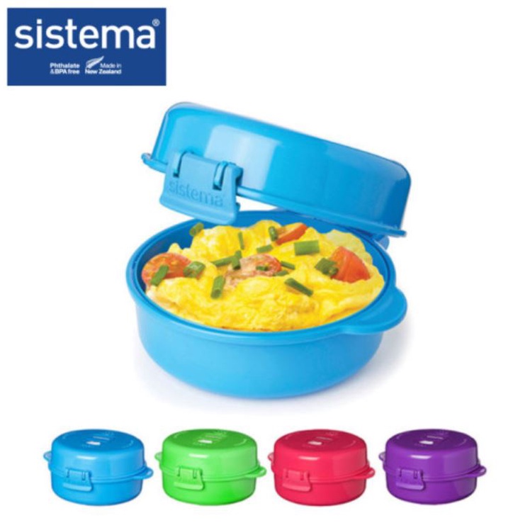 Sistema EASY Egg Microwave Cooker and Poacher with Steam Release Vent