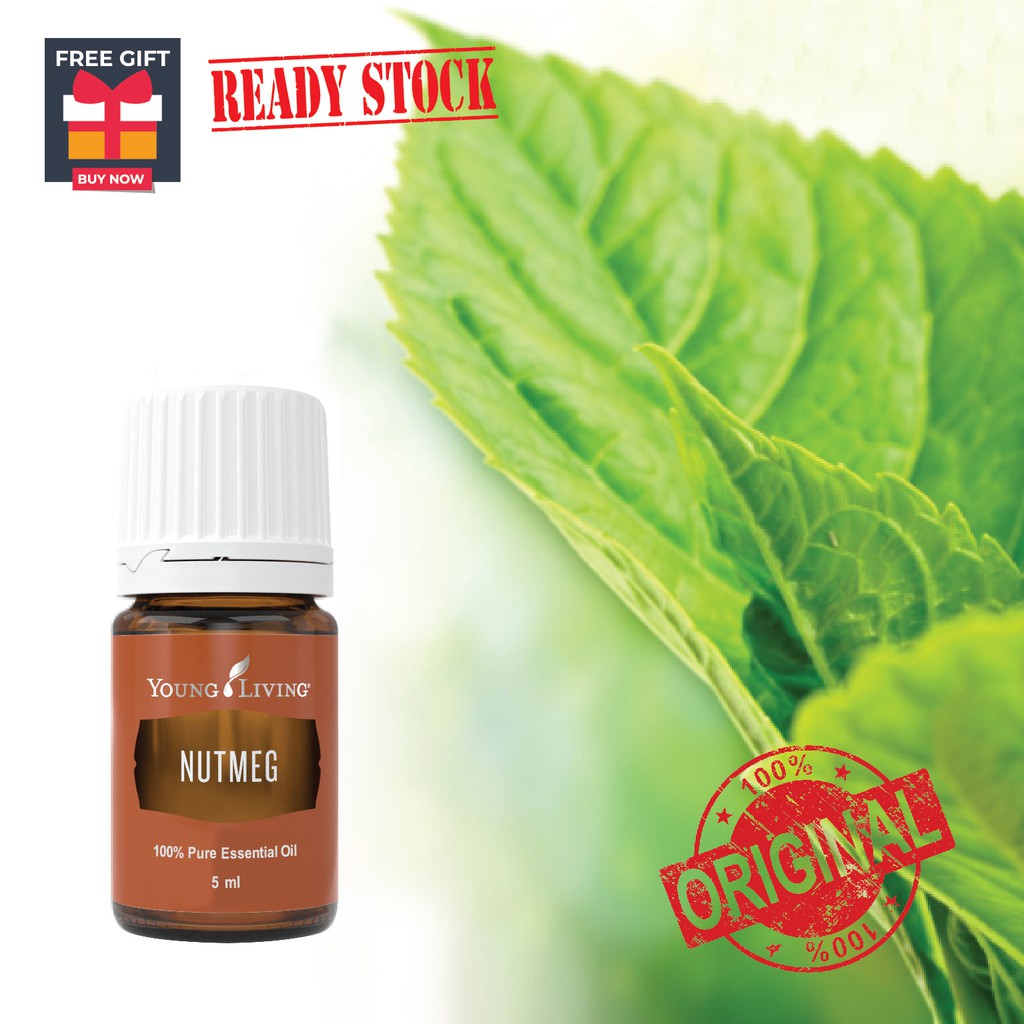 ORIGINAL Young Living Nutmeg Essential Oil 5ml Shopee Malaysia